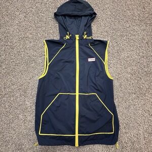 Hunter Sleeveless Hooded Full Zip Vest Nylon Jacket Womens‎ XS